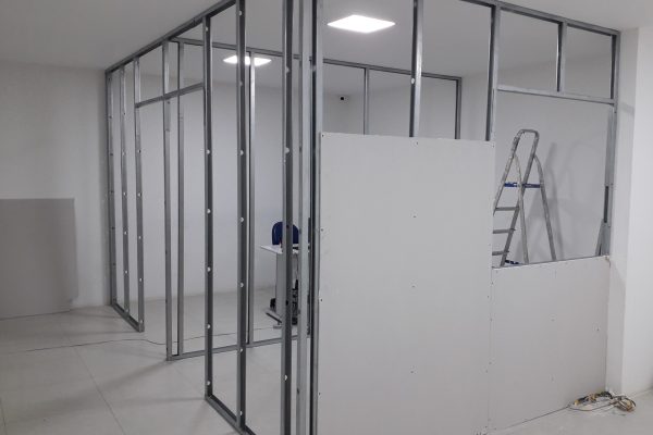 Instalação de Drywall e Steel Frame